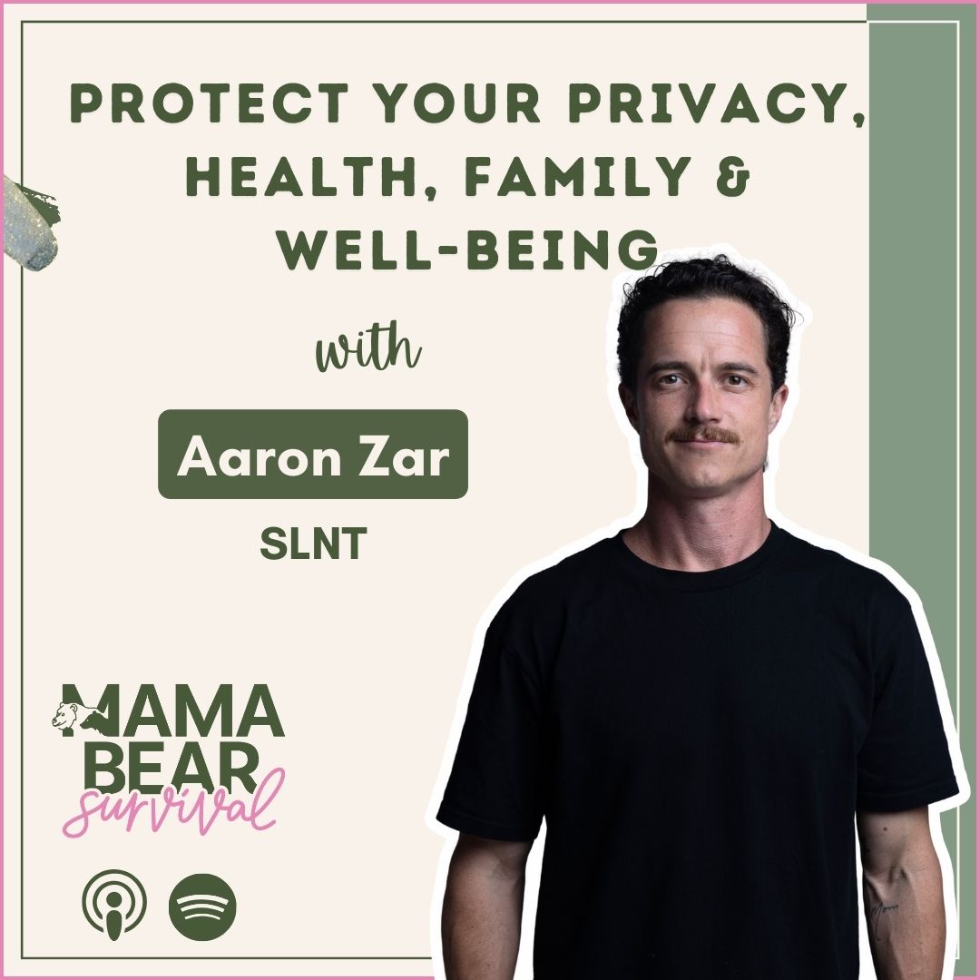 Aaron Zar of SLNT talking Faraday bags and protection on Mama Bear Survival.