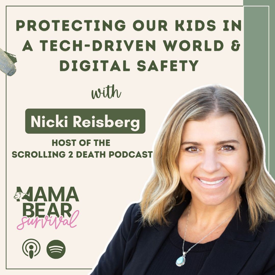 Nicki Reisberg of the Scrolling to Death podcast talks to Emily Richett about digital safety and harmful impacts of social media.