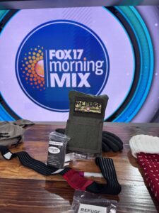 Tourniquet and other emergency supplies on FOX 17