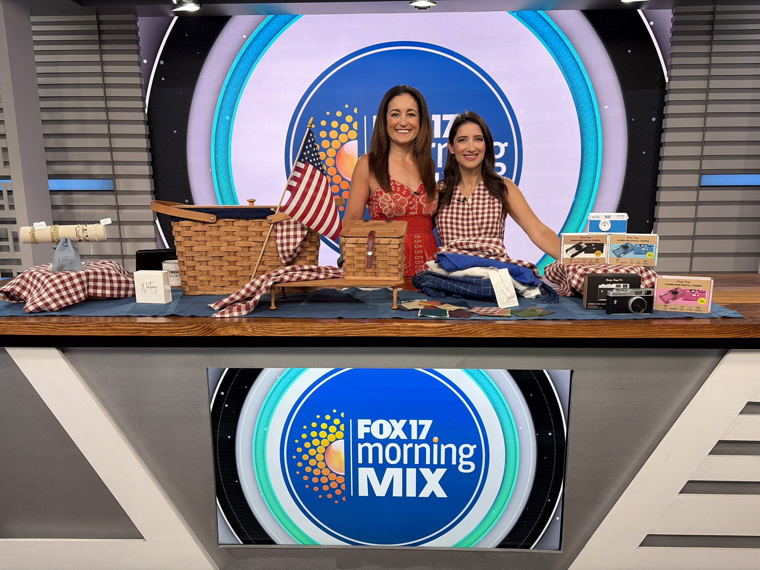 FOX 17 news set