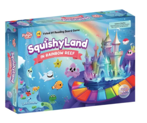 a picture of the squishy land board game